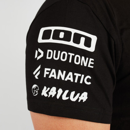 Camiseta negra Kite Galicia