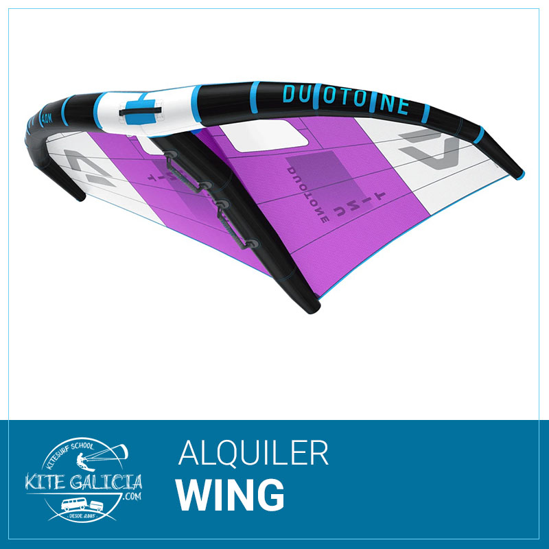 Alquiler de Wing para deportes acuáticos en Rías Baixas